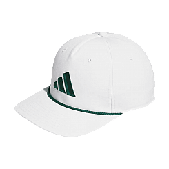 Adidas Tour Five panel Cap - White/Green
