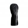 Vessel Lux Embossé Driver Headcover Crock Black