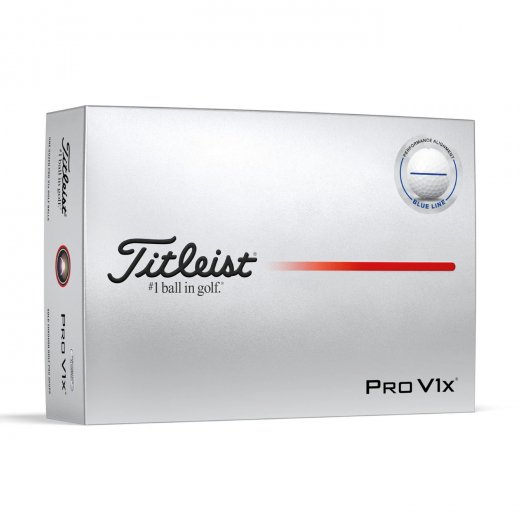 Titleist PRO V1x AIM Performance Blue - White