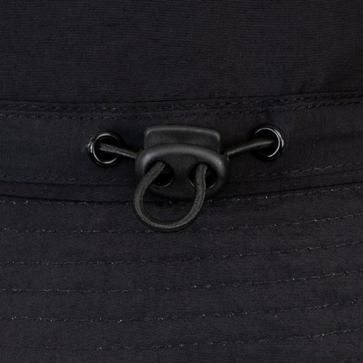 Malbon Nylon Bucket Hat - Black