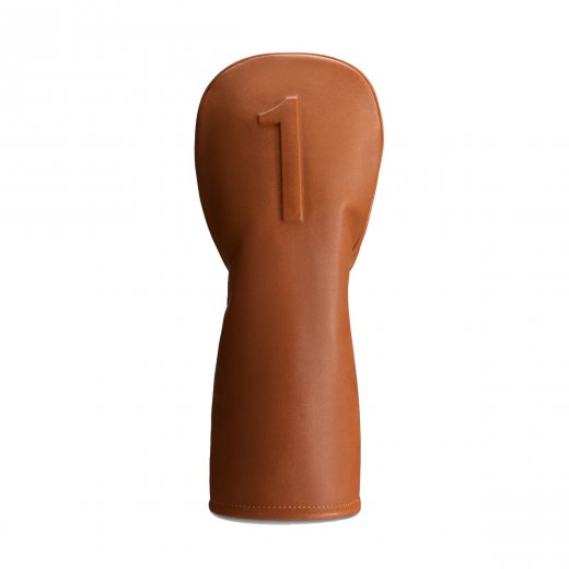 Vessel Lux Embossé Driver Headcover - Brown