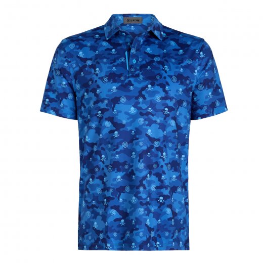 G/Fore ICON CAMO TECH STRETCH JERSEY POLO