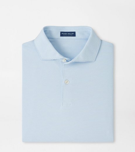Peter Millar TREBLE PERFORMANCE JERSEY POLO - EDWIN SPREAD COLL