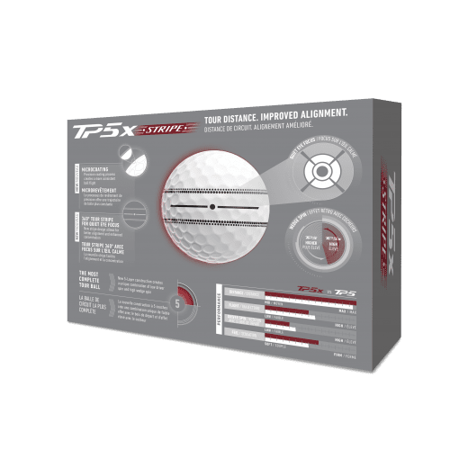 TaylorMade TP5x Stripe 2026 - White
