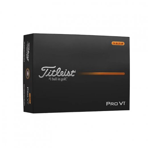 Titleist PRO V1 High Numbers - White