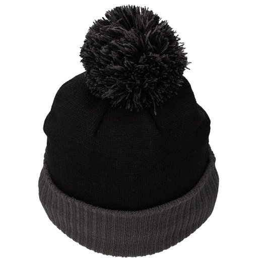 TaylorMade Bobble Beanie - Black