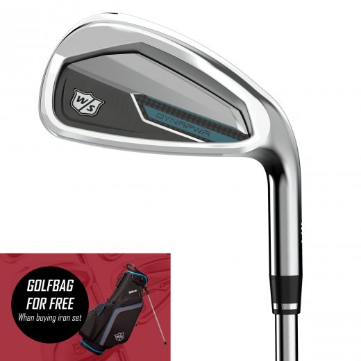 Wilson Dynapower Lady - 6 Irons - Graphite (Custom) Bag for free