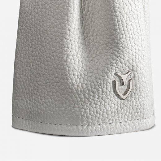 Vessel Lux Embossé Driver Headcover - White